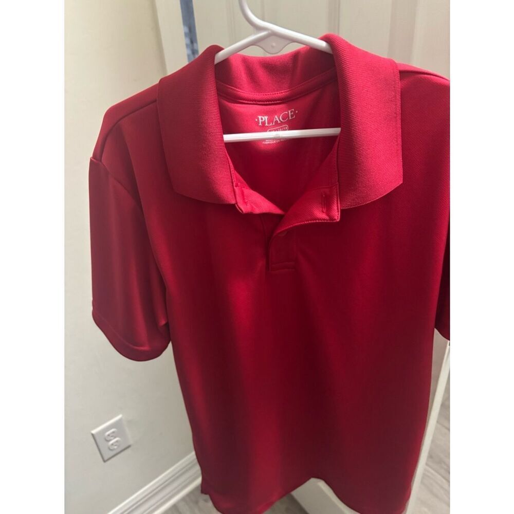 The Children's Place Bright Red Polo